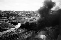 Arson Attack, 1991 C-Print Photograph 1