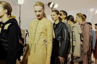 Acne Studios AW15, Womenswear, Dazed backstage, Paris 23