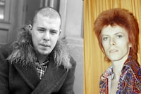 Alexander McQueen and David Bowie 