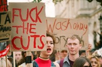 Anti-Tory protest 23