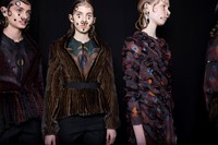 Givenchy AW15, Dazed, Womenswear, Gelled Hair, Nose Rings 7
