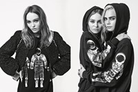 chanel campaign lagerfeld lilyrose depp cara delevingne aw17 0