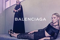 Sasha Pivovarova Balenciaga spring/summer 2015 campaign 1