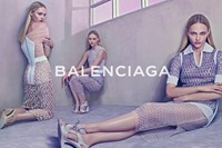 Sasha Pivovarova Balenciaga spring/summer 2015 campaign 6