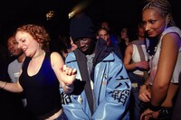 Young clubbers dancing at Dekefex 7