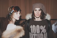 Backstage at Moschino Mens AW15 8