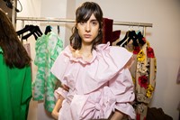 Backstage at MSGM SS20 2 1
