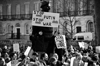 Ukraine anti-war protests 2022 1 21