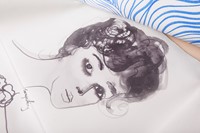 TANYA LING with FENDI_close-up internal painting 4