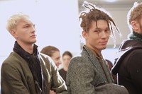 Bottega Veneta AW15 menswear Milan grey tweed jacket 13