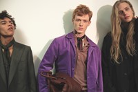 Bottega Veneta AW15 menswear Milan purple jacket 15
