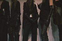 Ann Demeulemeester AW15, Dazed backstage, Womenswear, Paris 19