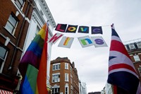 Orlando shooting Soho vigil, photographs by Alice Zoo, Dazed 9