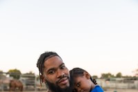 Keenan Abercrombia poses with stepdaughter 24