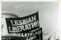 Lesbian March, London, 1982 12