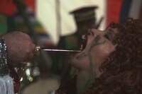 Santa Sangre clown circus makeup 10