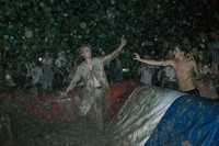 Great American Mud Wrestle LA Lotta Volkova Lily Rose Depp 8