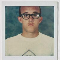 Keith Haring. “Self-portrait Polaroid”
