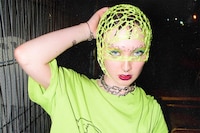 Queer club Ziber beauty looks