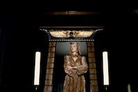 Twiggy in leopard print Biba, 1971 &#169;Justin De Vill 2