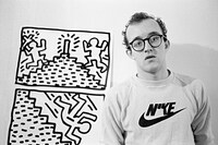 Keith Haring Drawing Series