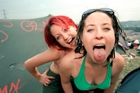 Beauty inspiration Glastonbury festival archives