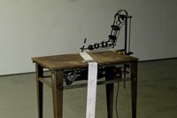 Salvador Dali Writing Machine. Copyright Tim Lewis 1