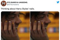 Harry Styles Golden nails9 9