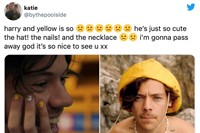 Harry Styles Golden nails7 7