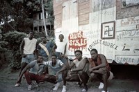 Wild Style mural with crew Tobago 1985 photo by Ch 11