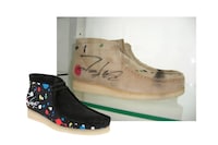 FUTURA LABORATORIES × Clarks Wallabee Futura x Clarks Originals - Wallabee - Black & Paint