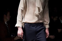 Gucci AW15 silk blouse, Menswear, Dazed backstage 21