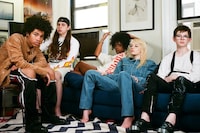 Luka, Asspizza, Rahel, Amy and Mike, Dazed takeover