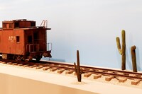 Train And Cacti, Asteroid City Exhibition, 180 Stu 16