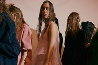 Marques’Almeida AW15 Womenswear Pink Chiffon White Boots 10