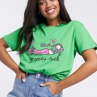 Bang on the Door Groovy Chick Daisy Street ASOS