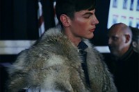 Backstage Dsquared2 menswear aw15 fur coat 12