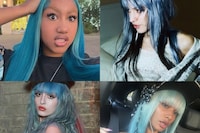Blue hair is back
