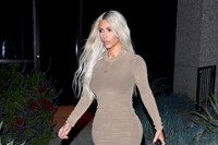 Yeezy Season 6 Kim Kardashian paparazzi pictures 13