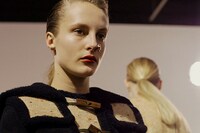 Acne Studios AW15, Womenswear, Dazed backstage, Paris 18