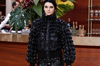 Chanel AW15 Dazed womenswear Kendall Jenner Handbag Black 13