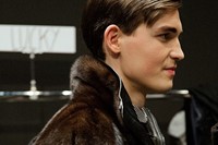 Fendi AW15 Mens Milan Profile Fur Coat 6