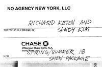 Richard Kern and Sandy Kim no agency nyfw ss18 0