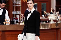 Chanel AW15 Dazed womenswear Ruffle Skirt Button Up Jacket 14
