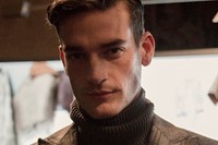 Tod&#39;s AW15 Milan Menswear Model Focus Turtleneck Italy 4