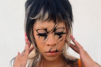 Dazed 100: Dee Carrion make-up 1
