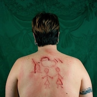 Catherine Opie, “Self-portrait/Cutting” (1993)