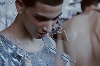 Backstage at Hood by Air SS15 6