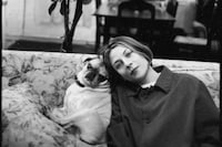 tartt and her pug pongo
