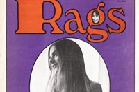 Rags Magazine Cover, Issue 11 1971 0